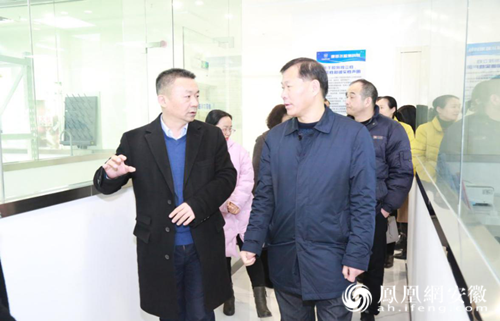 九三学社合肥市委走访社员企业必一运动科技